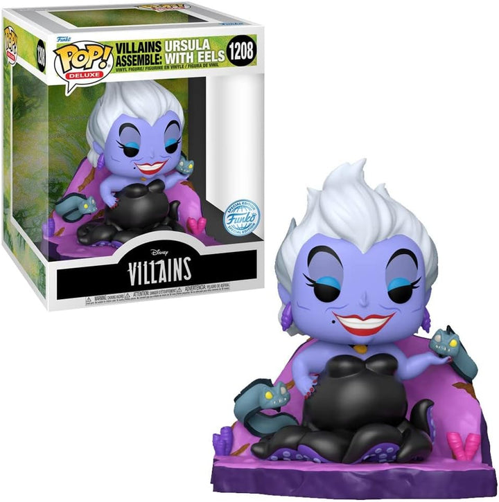 Funko Pop! Deluxe Disney Villains - Ursula with Eels Vinyl Figure (64681)