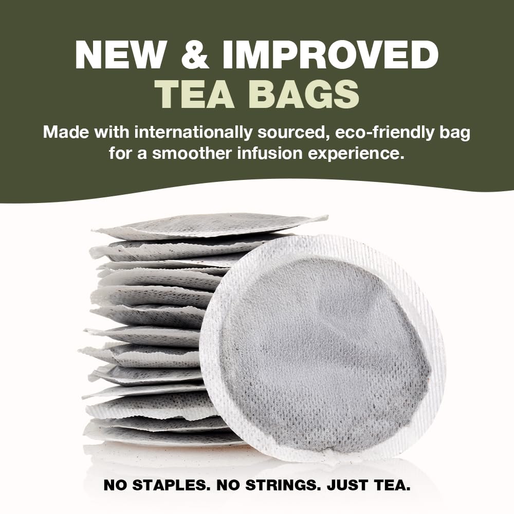 HANDPICK Holy Basil Tea Bags (100 Count) Caffeine-Free, Non-GMO Tulsi Leaves Herbal Tea 4