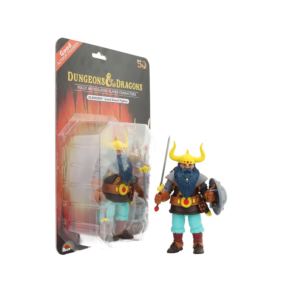 WizKids Dungeons & Dragons Elkhorn Action Figure | 7" Scale | 50th Anniversary Limited Edition
