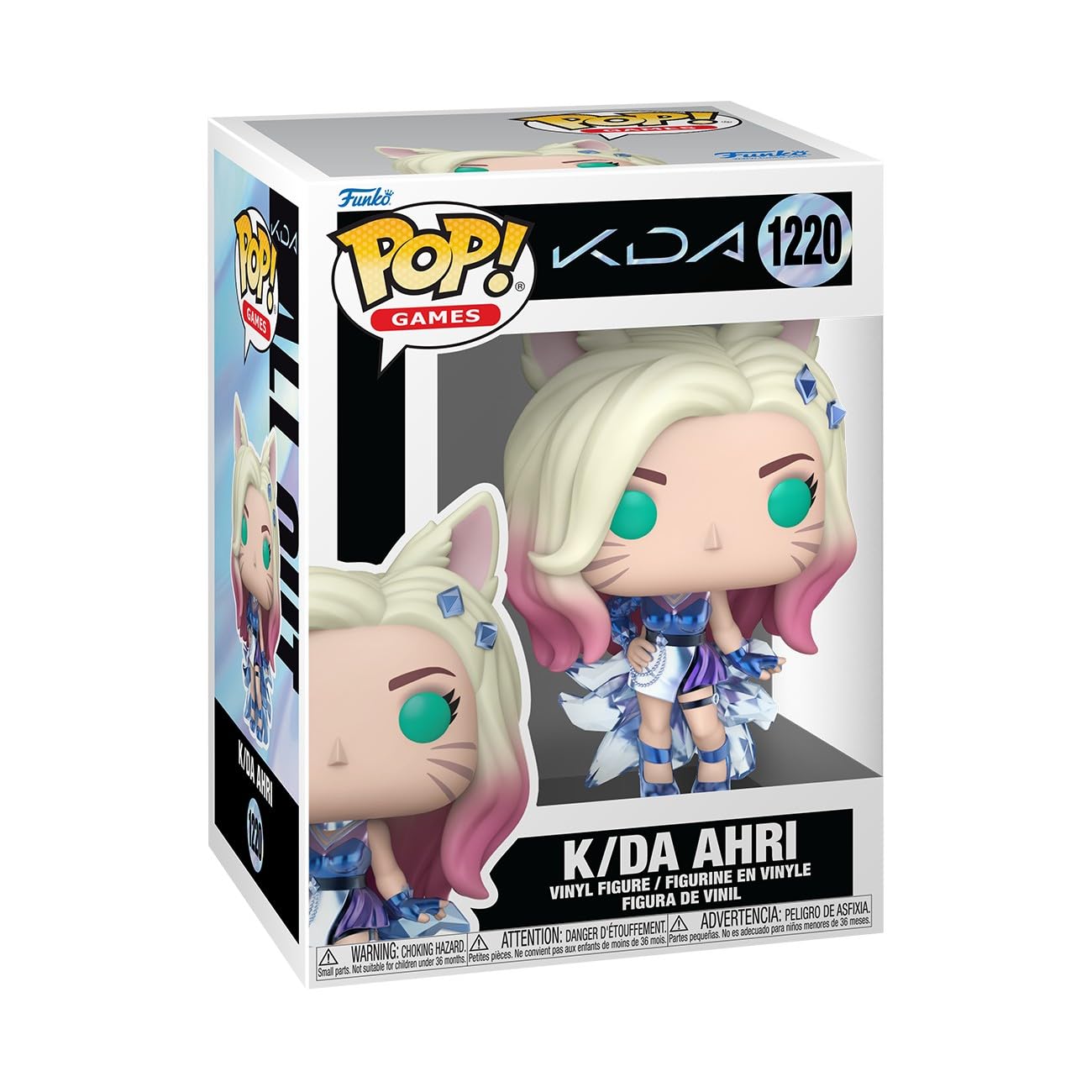 Funko POP! Games: League of Legends - K/DA Ahri Chibi Vinyl Figure | 3.75 Inches