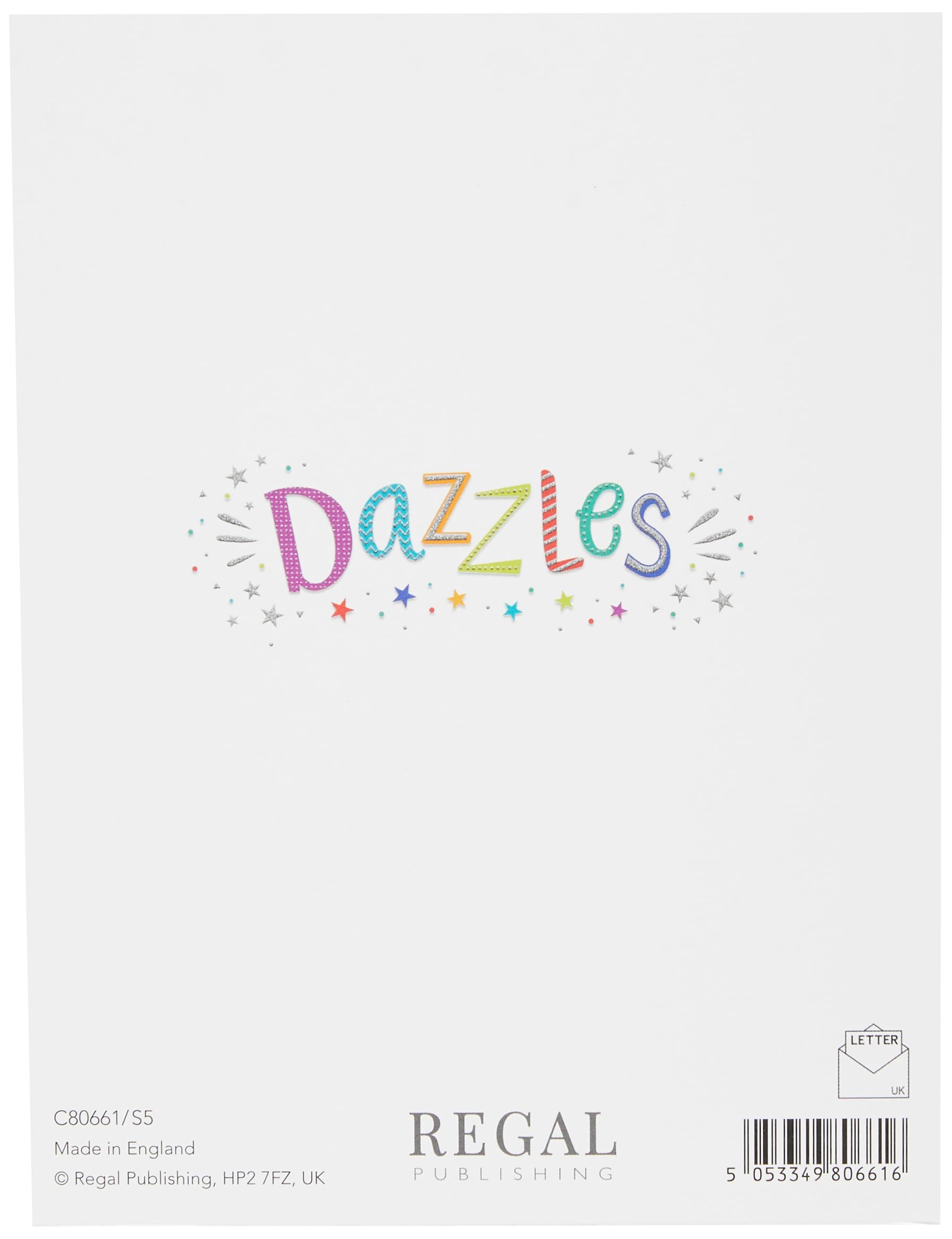 Piccadilly Greetings Granddaughter Birthday Card C80661 | 8 x 6 Inches | Made in the UK