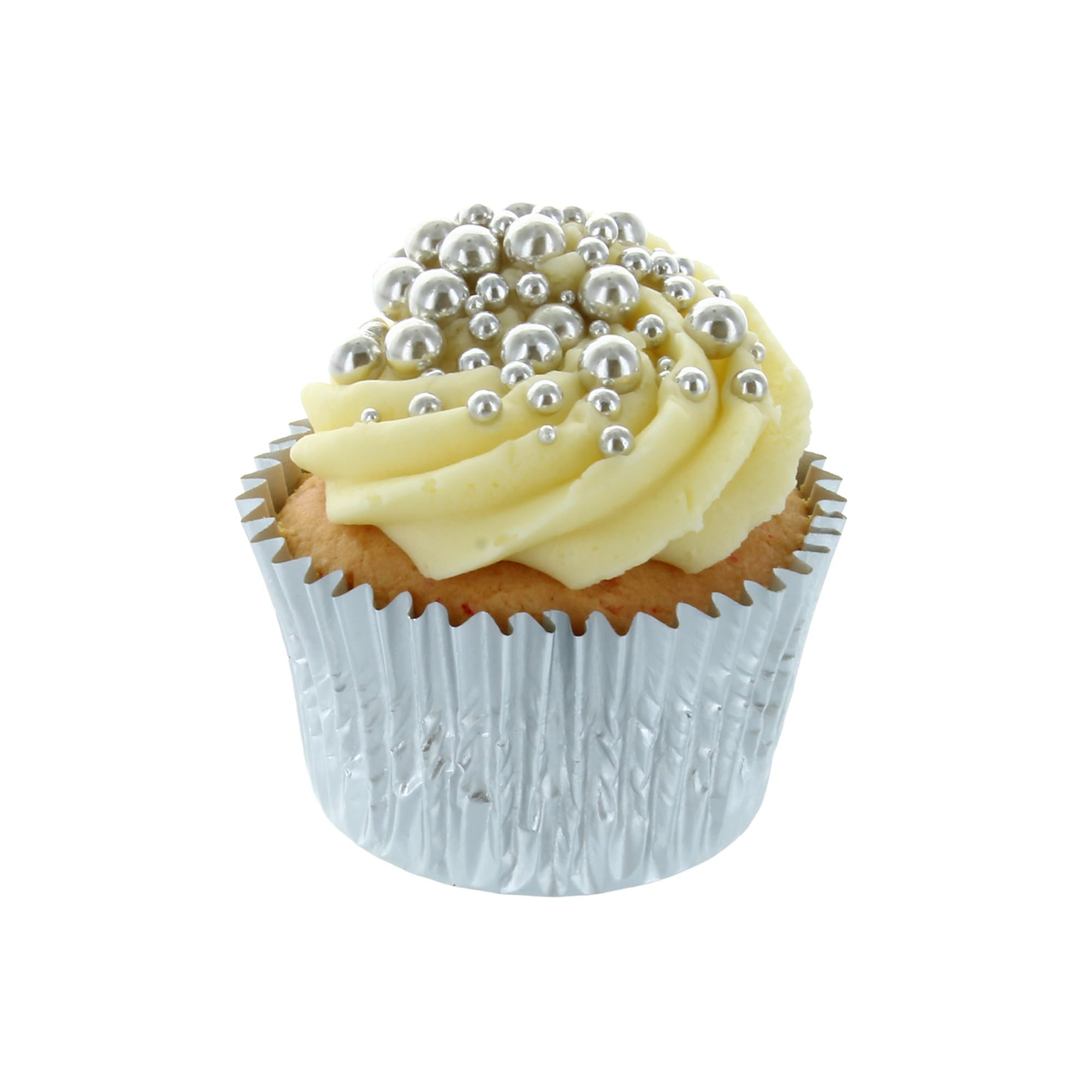 Baked with Love Silver Pearl Sprinkles - Edible Sugar Balls for Cakes & Cupcakes | 100g 5