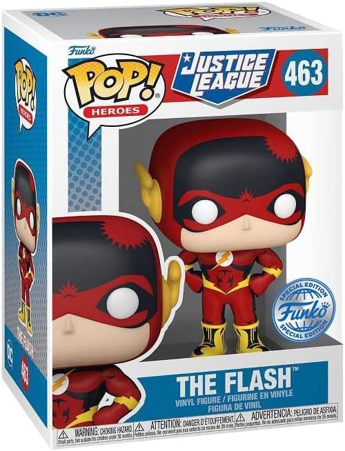 Funko Pop! Heroes Justice League Comics - The Flash Vinyl Figure (66617)