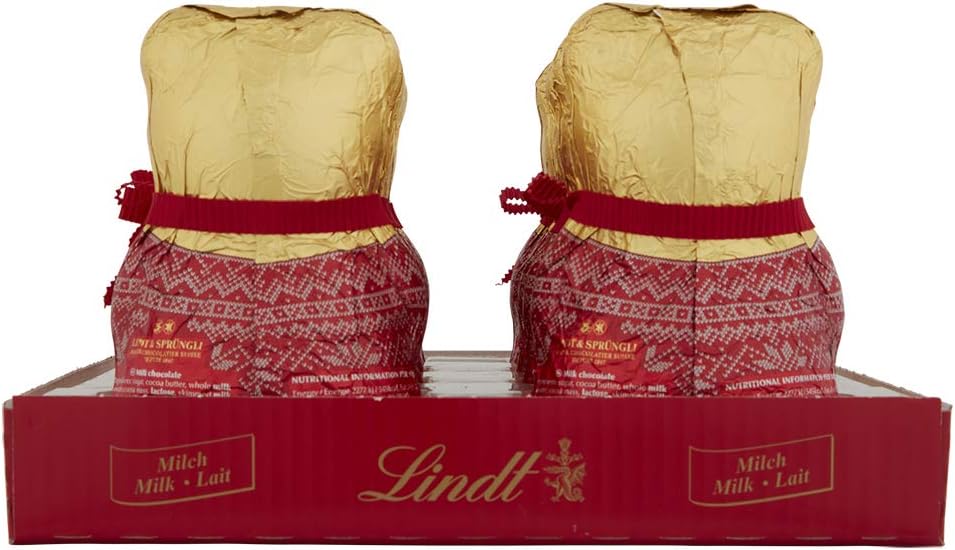 Lindt - Teddy with Christmas Jumper Hollow Chocolate Figure (200 g) 7