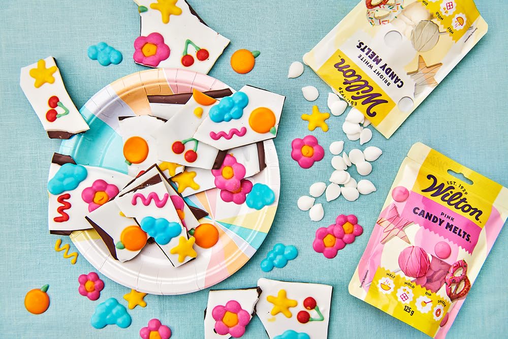 Wilton - Candy Melts Dark Cocoa Chocolate Flavour Melting Wafers 125g 3