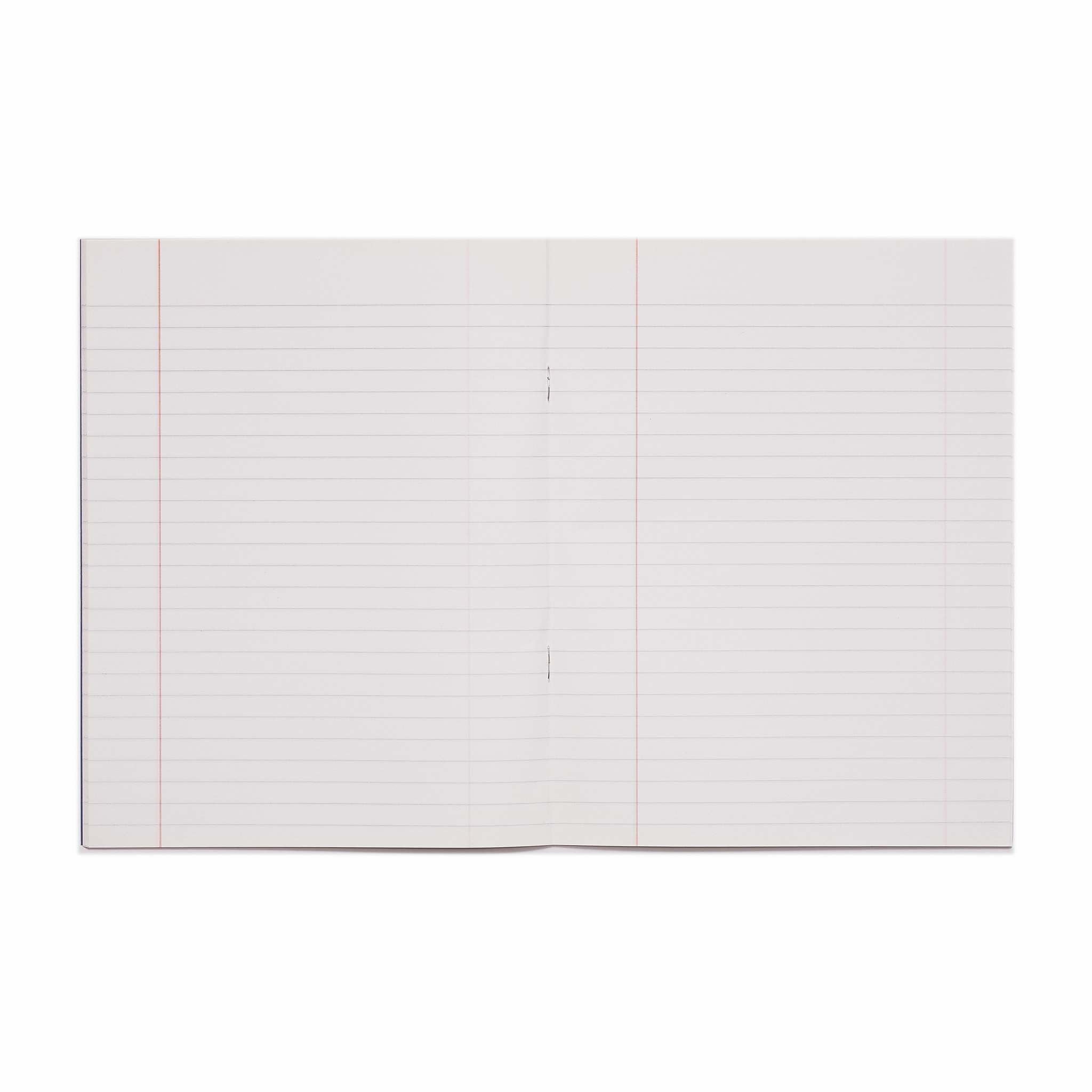 Rhino A5+ Exercise Books - 10 Pack | 80-Page, 8mm Lined with Margin | Dark Blue 4