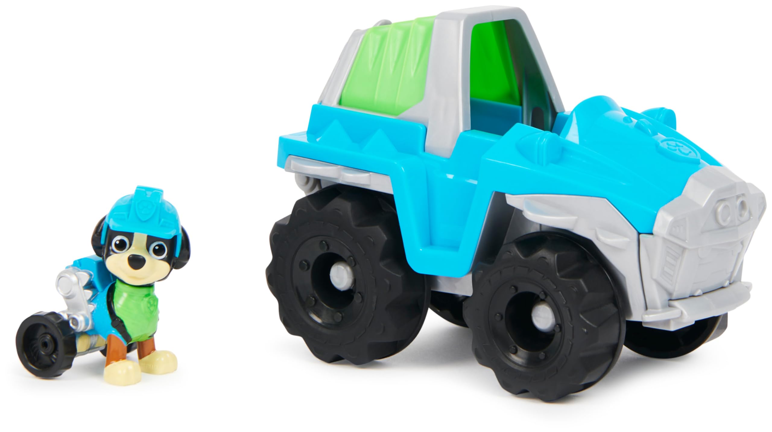 Paw Patrol Rex‘ Dinosaurier-Rettungsfahrzeug mit Actionfigur zum Sammeln – nachhaltig hergestellter Spielzeug-Truck für Kinder ab 3 Jahren