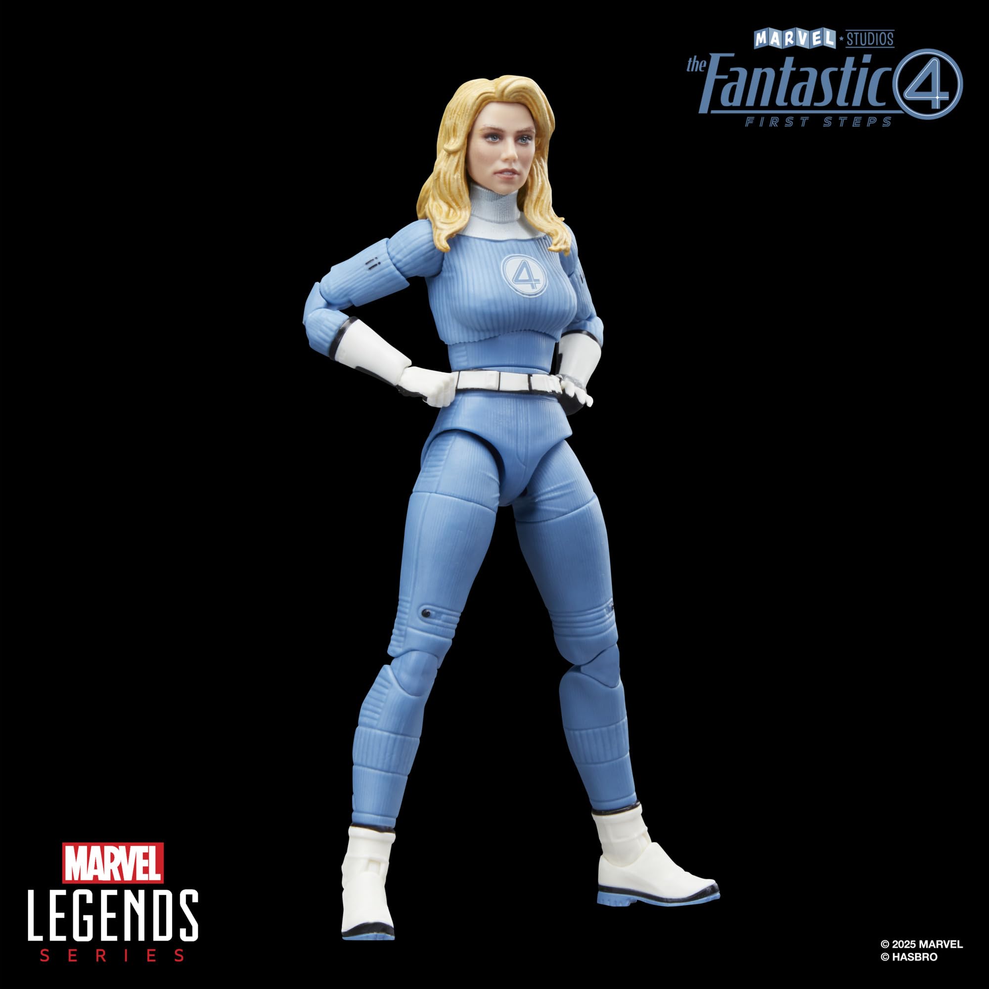 Marvel Legends Invisible Woman Action Figure - 6-Inch Scale with Accessories, Ages 4+ 2