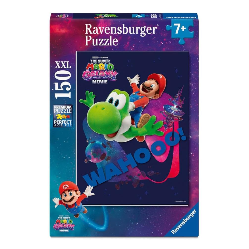 Ravensburger Super Mario Galaxy Movie Puzzle - 150 Piece XXL Kids Jigsaw | Ages 7+ 1
