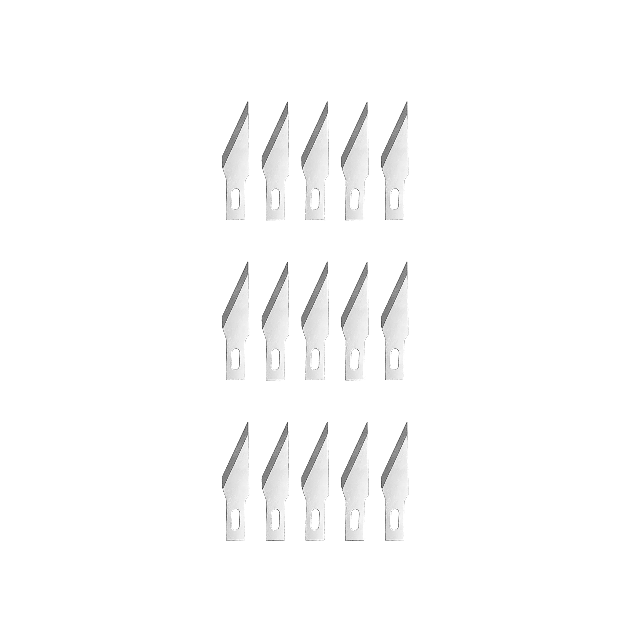 Modelcraft Set of 15x Fine Point Blades #11 | Precision Cutting | Silver 1