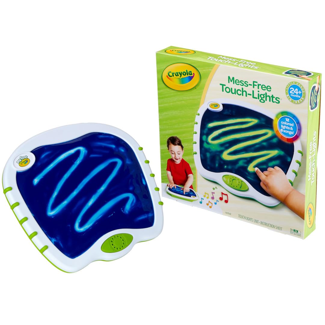 CRAYOLA Touch Lights - Mess-Free Doodling Tablet with Lights & Sounds | Ages 2+