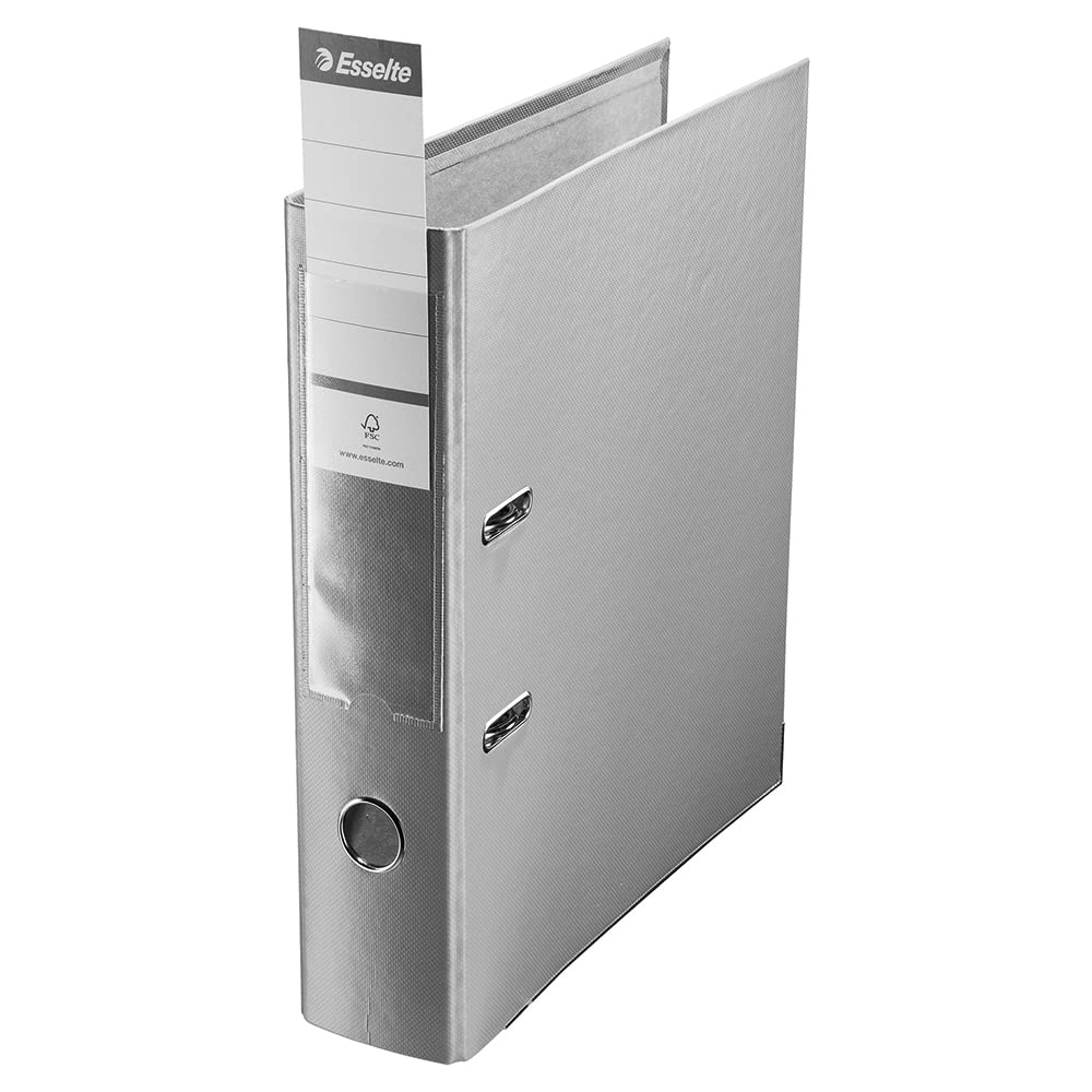 Esselte A4 Lever Arch File, 3-Pack, 550 Sheets Capacity, Durable PP Plastic 3