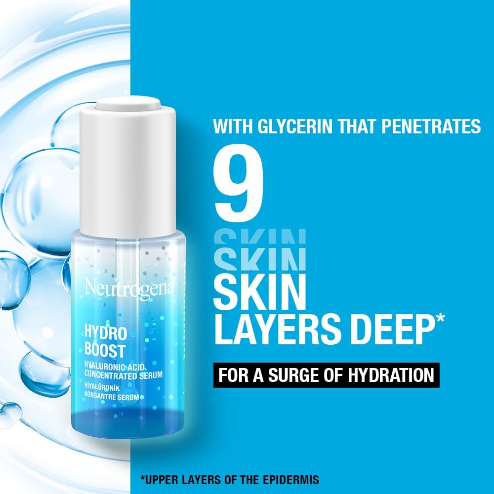 Neutrogena Hydro Boost Hyaluronic Acid Concentrated Serum (15 ml) 6