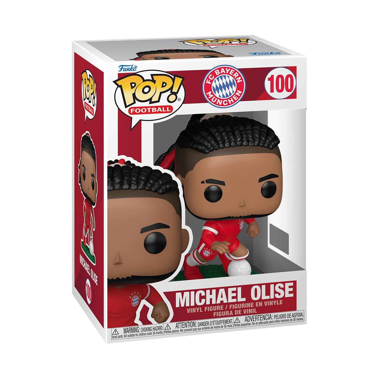 Funko POP! Football: Michael Olise - FC Bayern München Collectible Vinyl Figure | 3.75 in 1