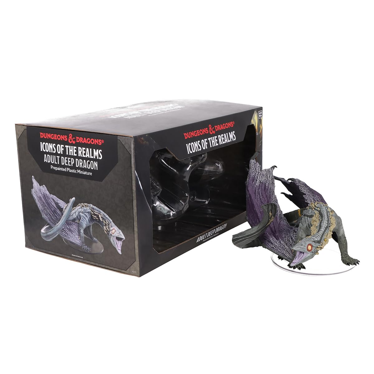 WizKids D&D Icons of the Realms Adult Deep Dragon Pre-Painted Miniature 1