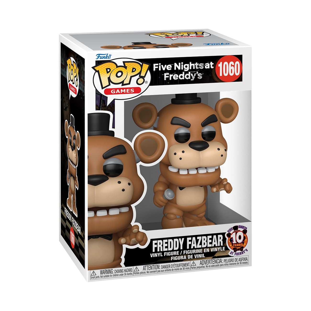 Funko Pop! Games: Five Nights at Freddy's - Freddy Fazbear Vinyl Figure 1