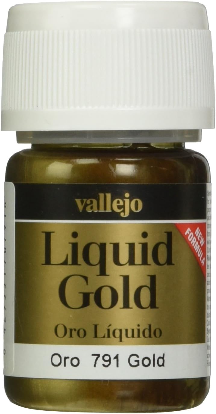 AV Vallejo Model Color - Gold (Metals) 35ml Alcohol-Based Paint