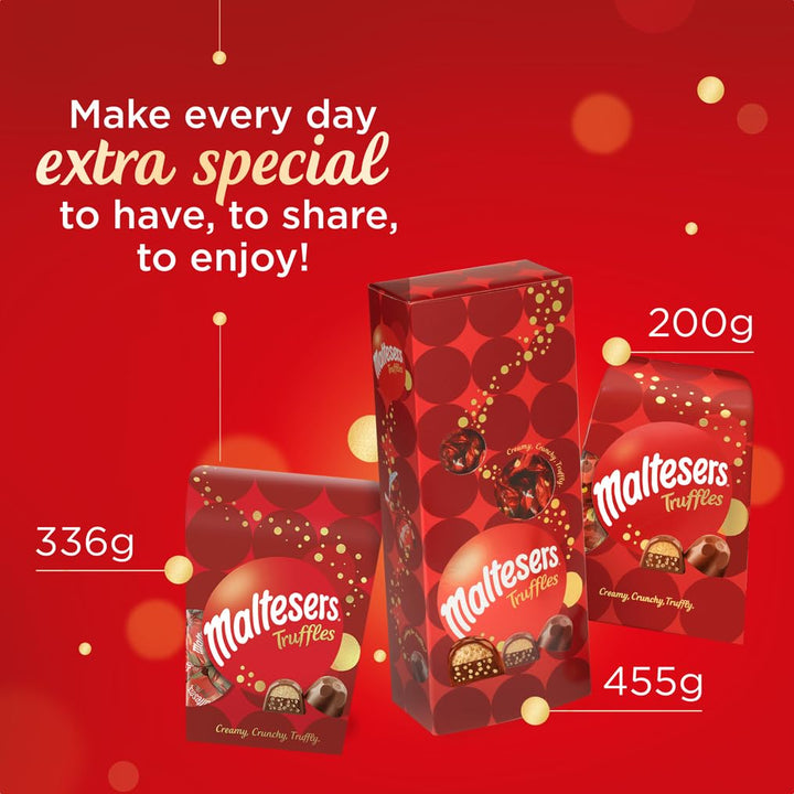 Maltesers Truffles Milk Chocolate Gift Box of Chocolates 200g