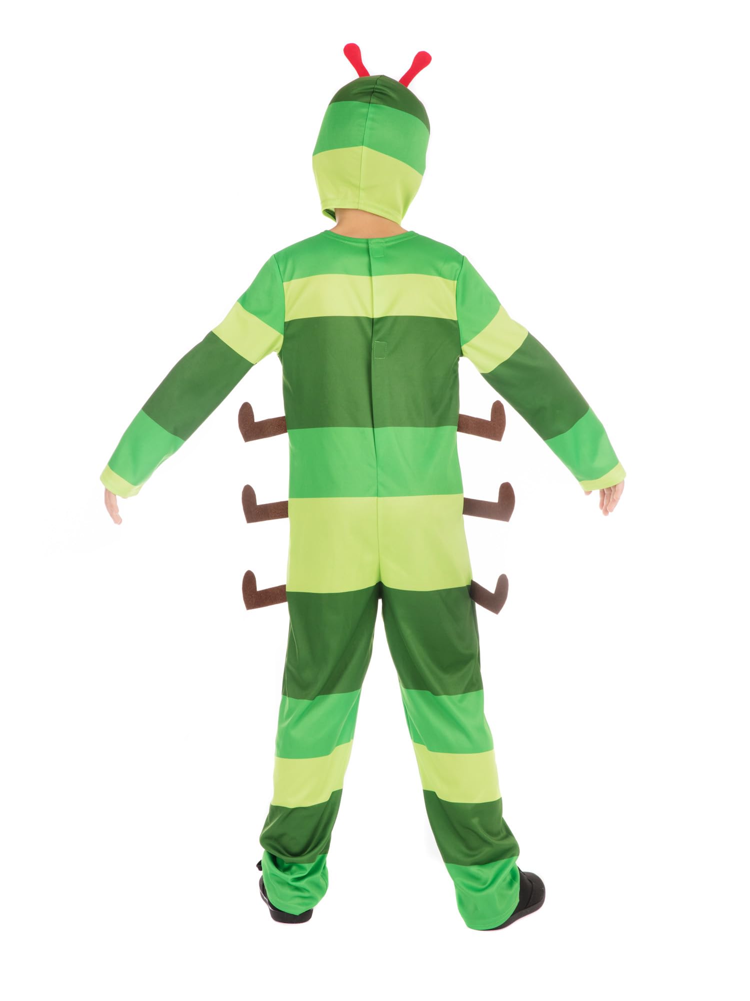 Rubies Bristol Novelty Caterpillar Costume - Kids Size 6-8 Years | Jumpsuit & Headpiece 4