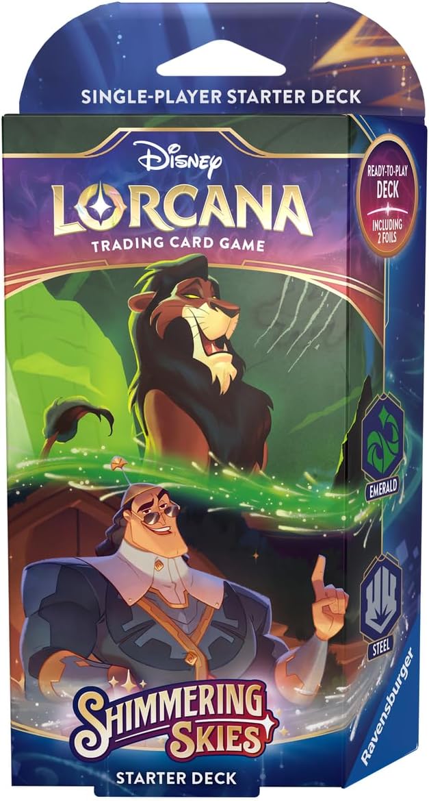 Ravensburger Disney Lorcana Trading Card Game for Adults and Kids Age 8 Years Up (11098381)