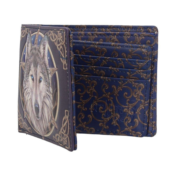 Nemesis Now Lisa Parker Wild One Wolf Wallet in Black PU