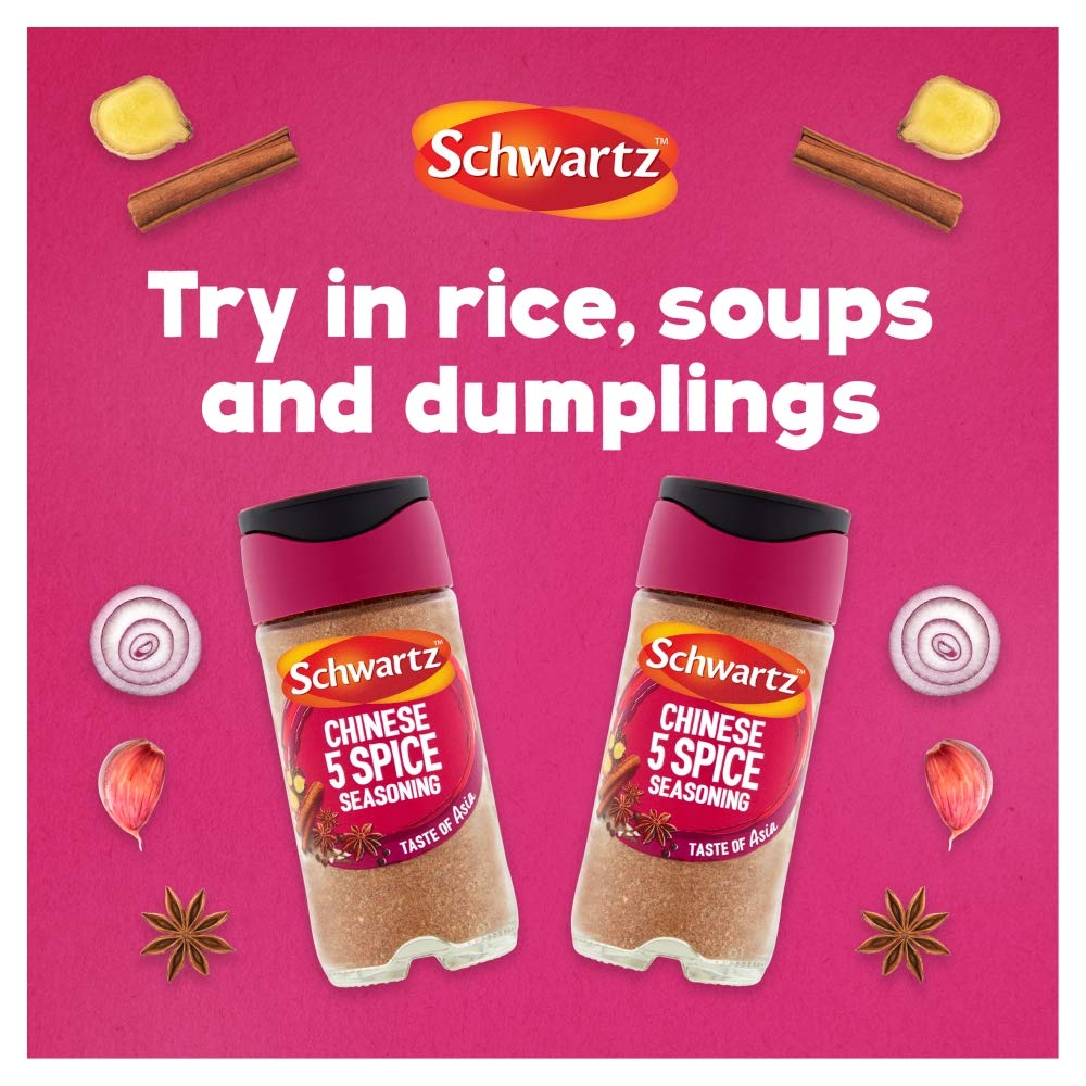 Schwartz Chinese Five Spice Powder - 58g Jar (Pack of 6) 4