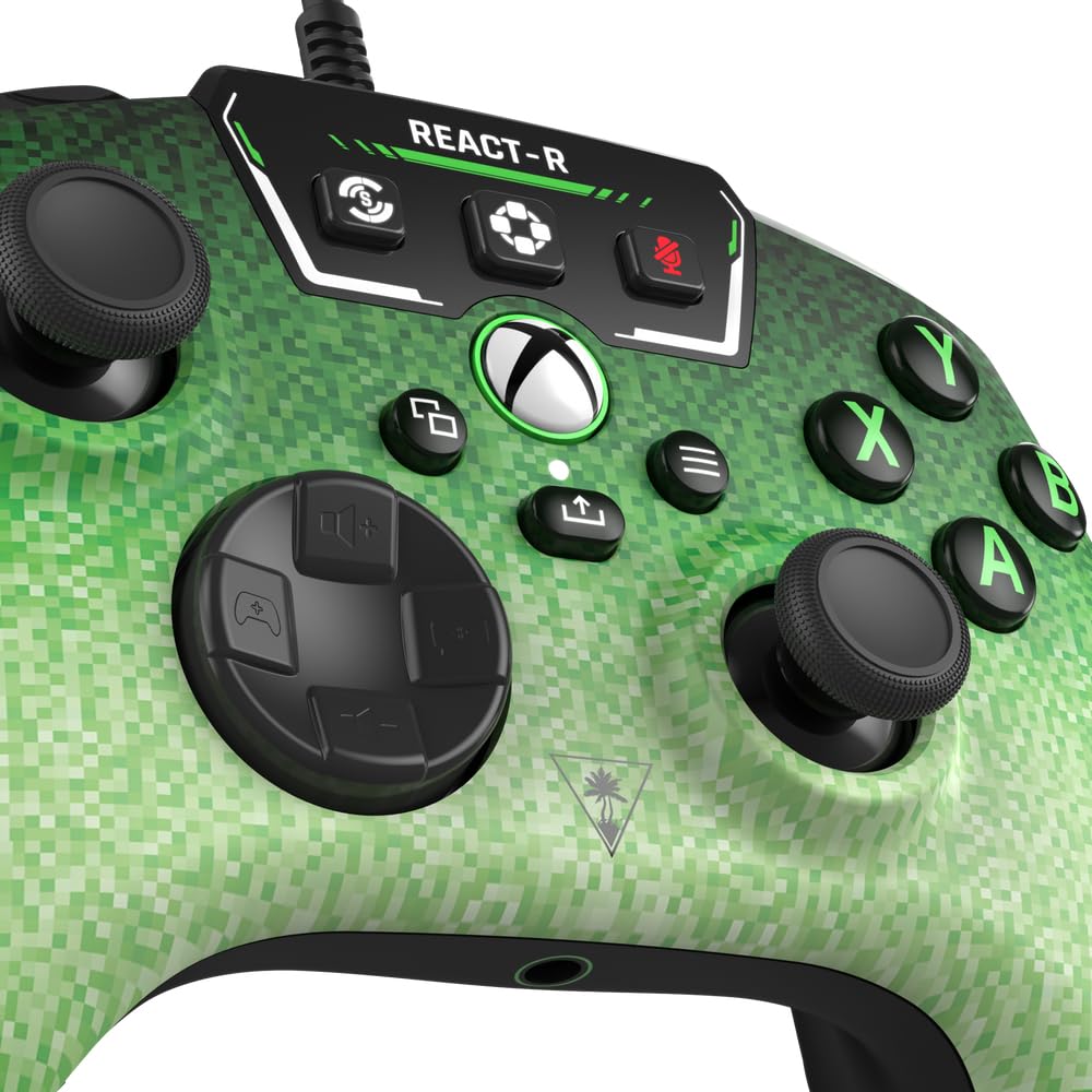 Turtle Beach React-R Pixel Wired Gaming Controller with Audio Controls, Mappable Buttons & Textured Grips for Xbox Series X|S, Xbox One & PC [Officially Licensed for Xbox] 3
