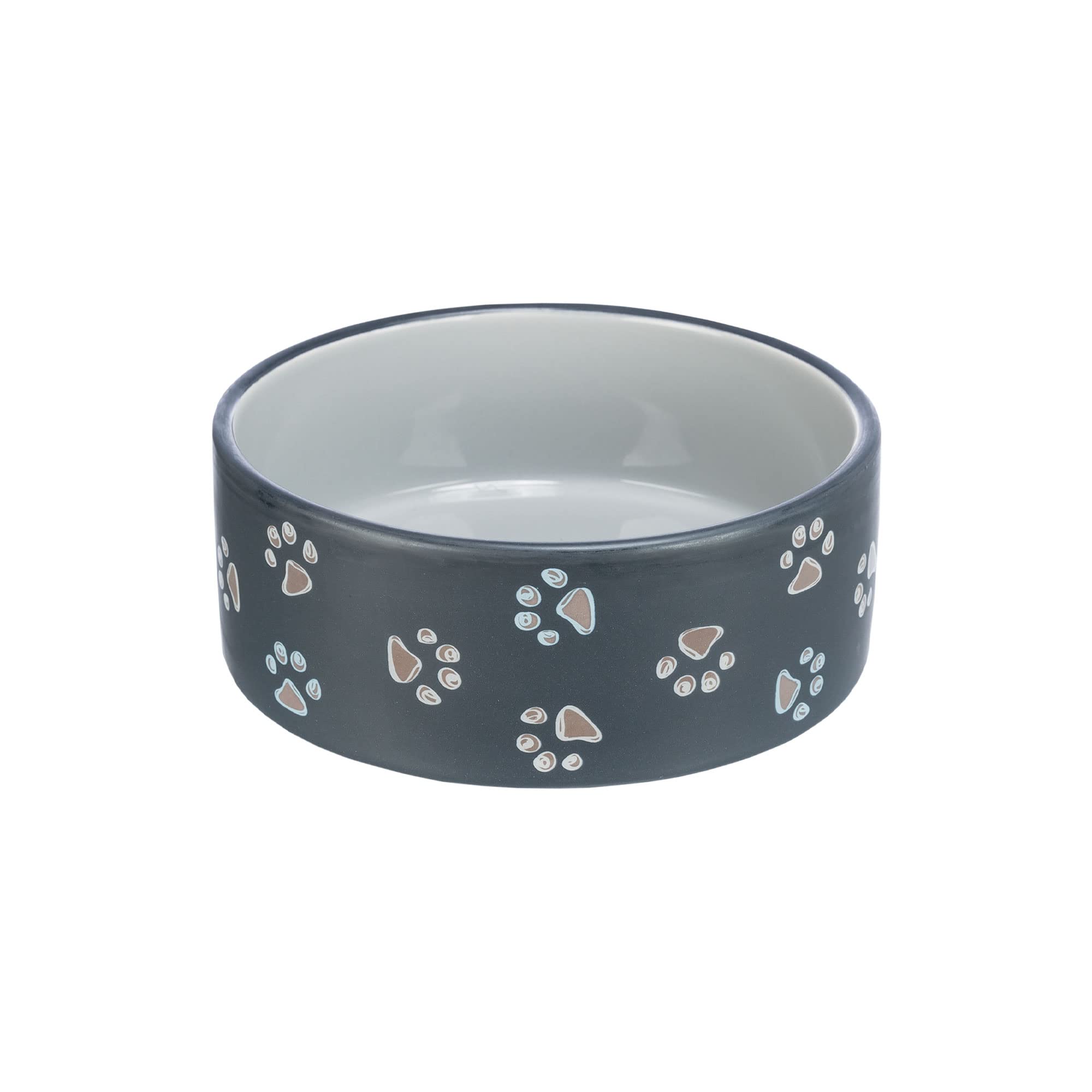 TRIXIE Jimmy Ceramic Dog Bowl - 15 cm Diameter | Dishwasher Safe | Non-Slip Base 1
