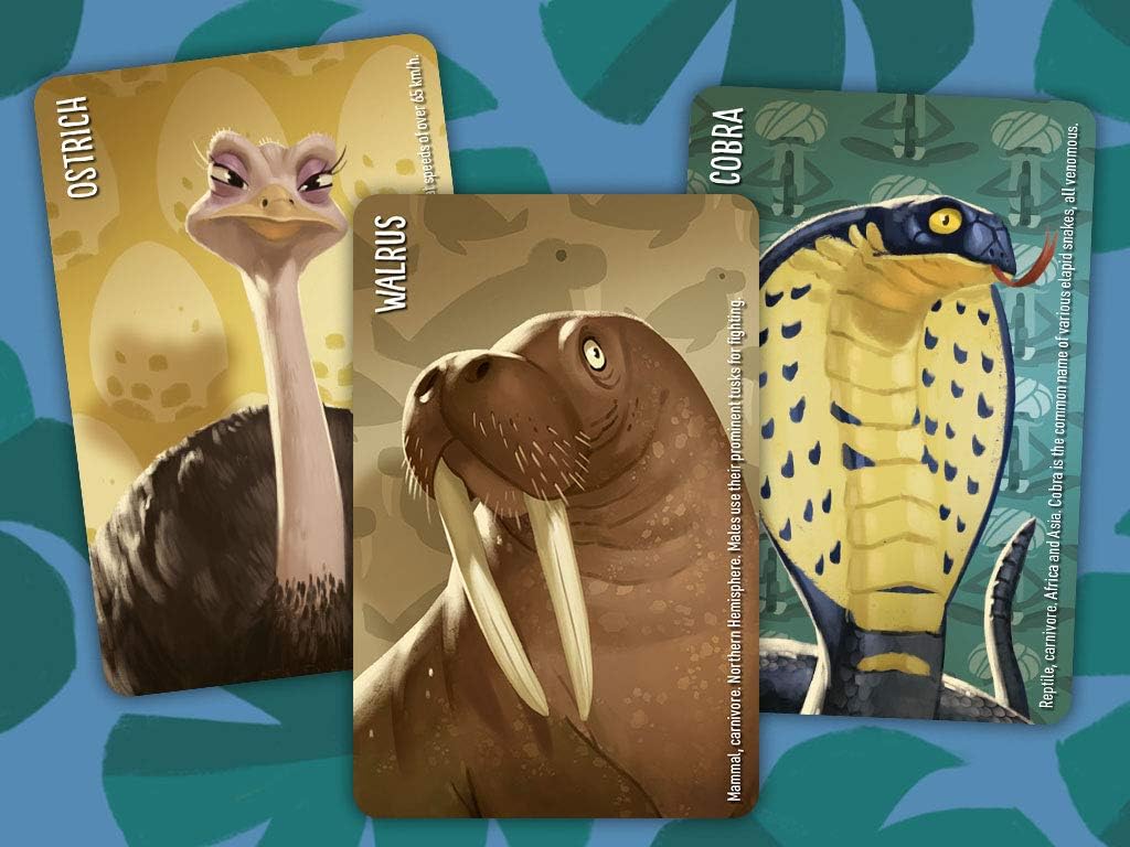 Horrible Guild Similo: Wild Animals Trading Cards - Wild Animals Card Game 4