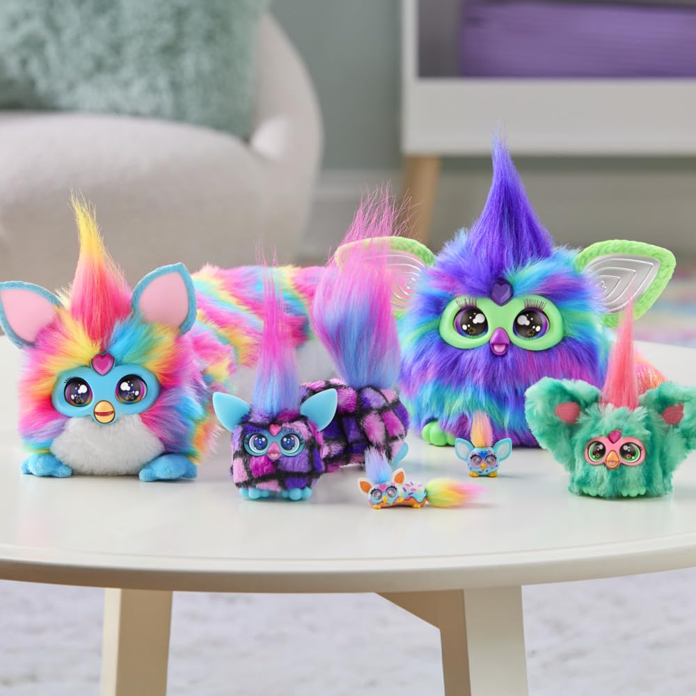 Furby Minis 2 Pack Surprise Toy Figures, 2.5-cm Collectible Figures for Ages 5+