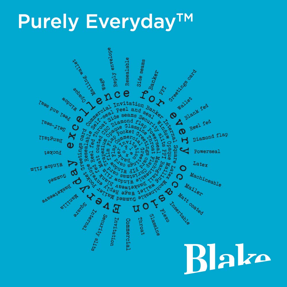 Blake Purely Everyday DL Window Peel and Seal Wallet Envelope - 110 x 220 mm | 100 gsm | 250 Pack 3