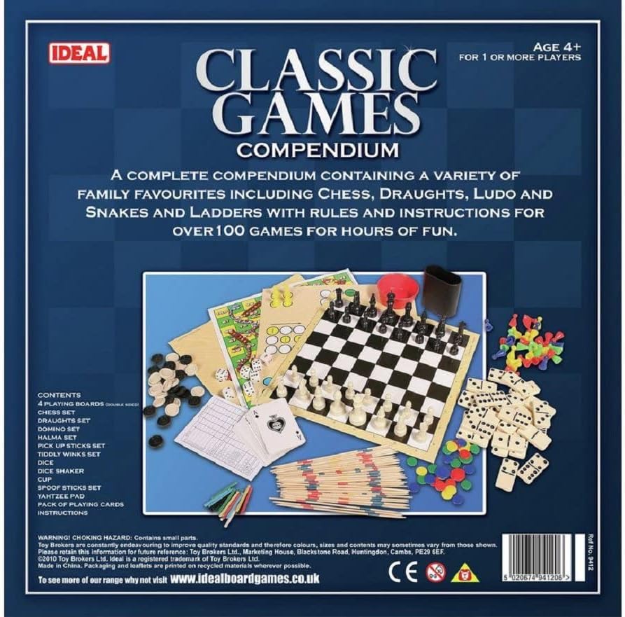 IDEAL Classic Games Compendium Board Game 2