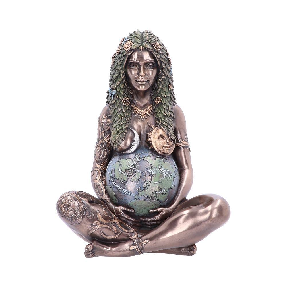 Nemesis Now Gaia Mother Earth Figurine - Bronze Resin Statue | 30cm Height