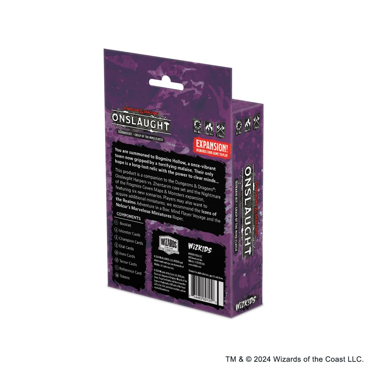 WizKids Grasp of the Mind Flayer Scenario Kit - Dungeons & Dragons Extension | Cardboard | English 2