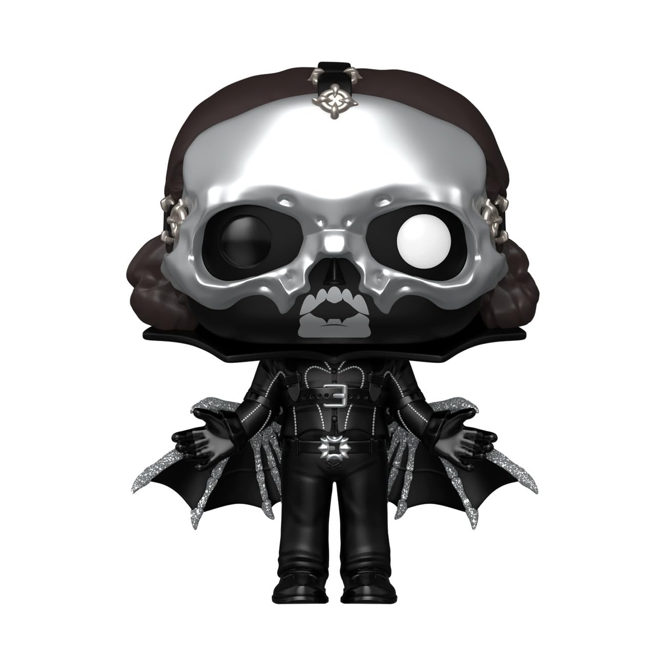 Funko Pop! Rocks: Papa - Glam Dracula Diamond Glitter Chibi Figure | Vinyl | Model 93007