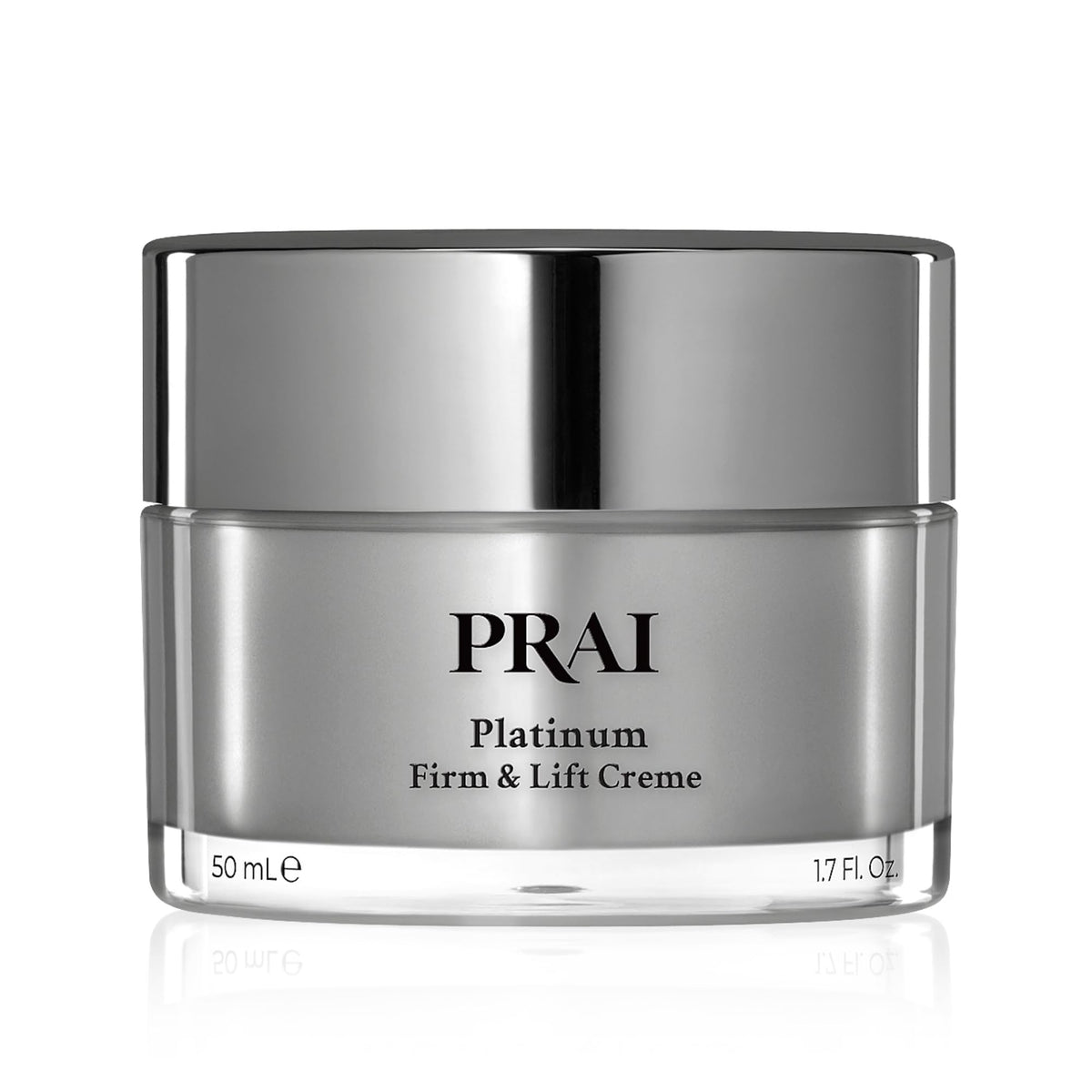 Prai Platinum Firm & Lift Day Creme - Hydrating Moisturiser with Hyaluronic Acid & Platinum, 50 ml