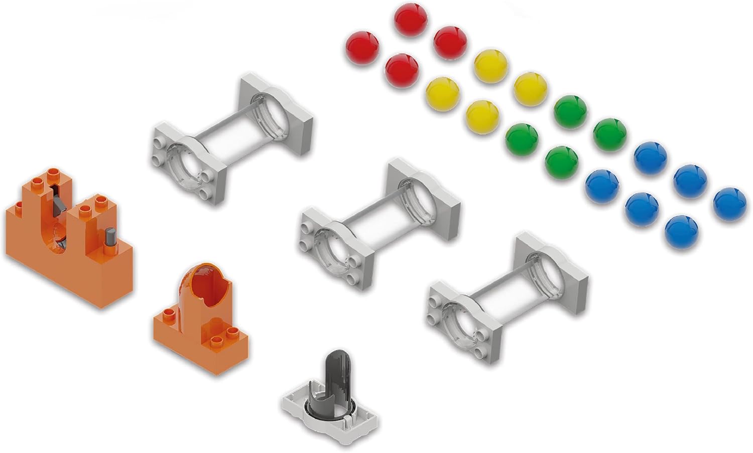 Hubelino 420596 Marble Run Lift Accessory - Ball Pump Expansion Set for Building Toys 3