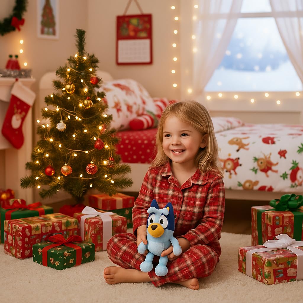 Bluey Plush Gift Set - Official Plush & Bingo Socks for Kids