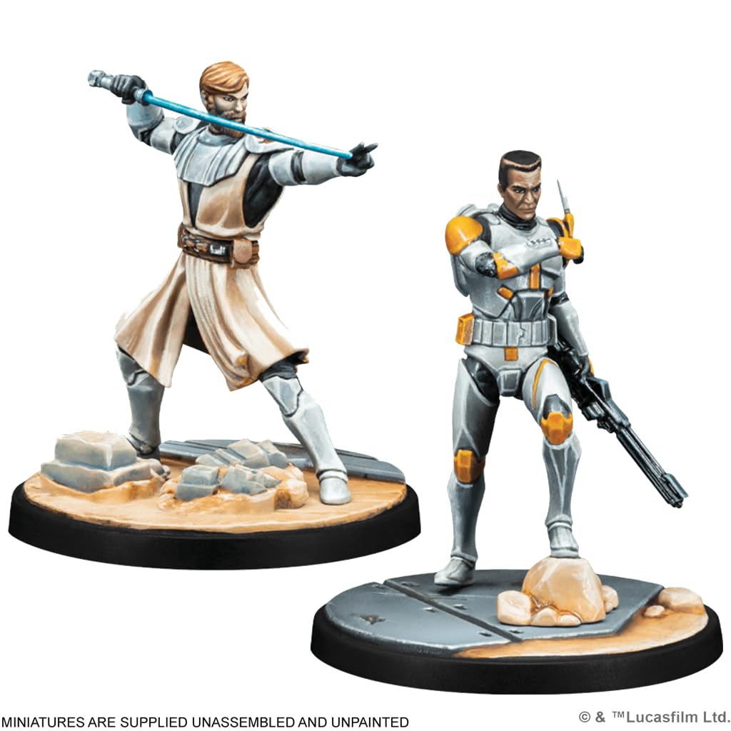 Atomic Mass Games Star Wars Shatterpoint General Obi-Wan Kenobi Squad Pack Miniaturenspiel-Erweiterung FFGSWP06