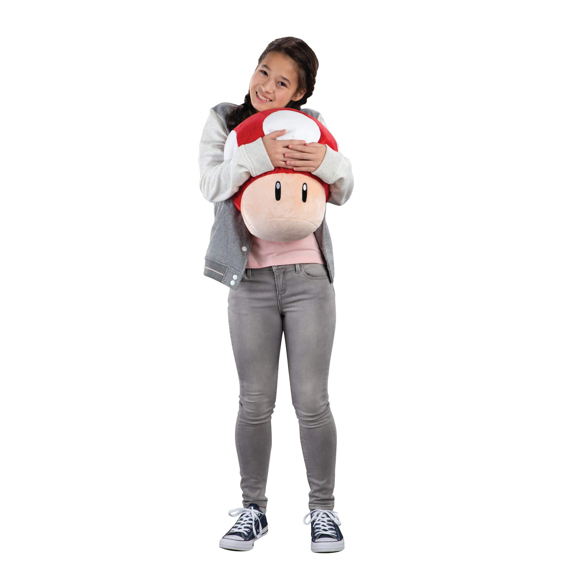 Mario Kart - Club Mocchi Mocchi Plush Mushroom 40 cm - Official Nintendo Licensed 3