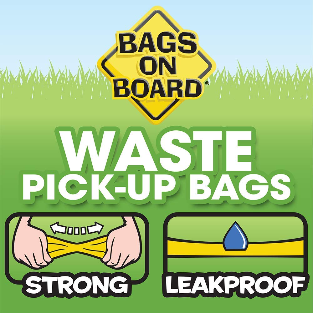 Bags on Board Dog Waste Bags - Leak Proof, Strong, Rainbow, 140 Count 7