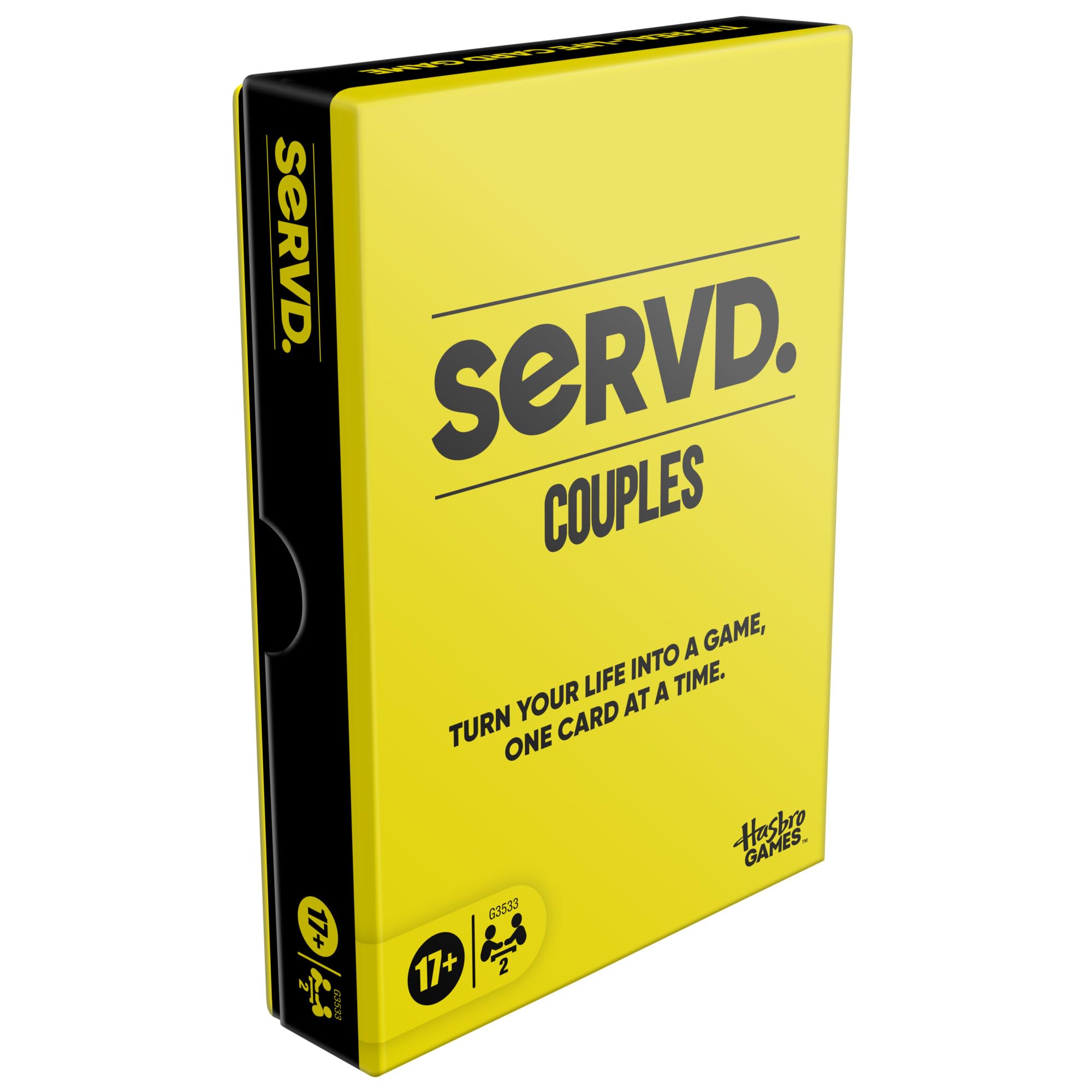 Hasbro SERVD Couples Game | Real-Life Card Game for 2 Players | Ages 17+ 1