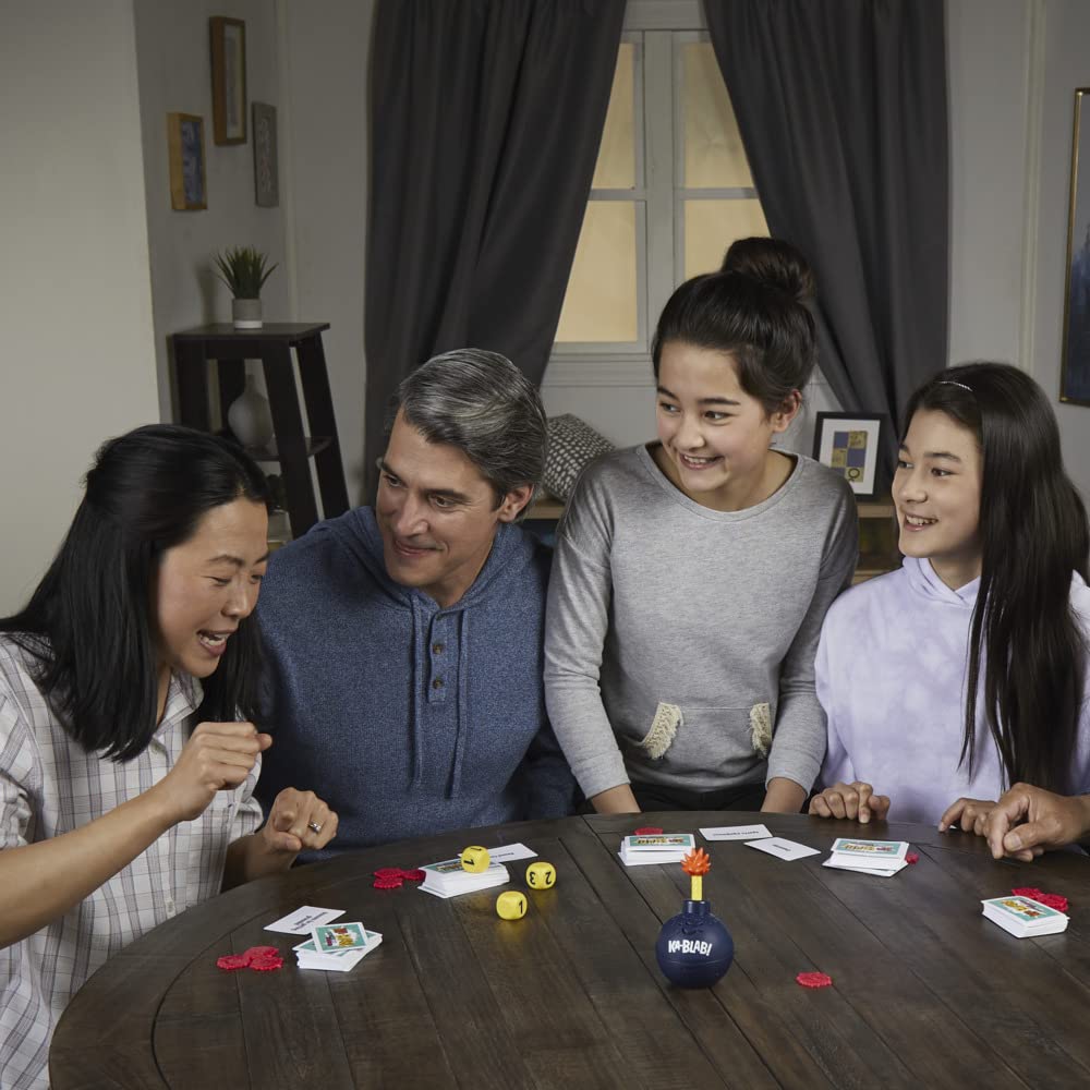 Hasbro Gaming Ka-Blab! Family Party Board Game for 2-6 Players, Ages 10+ 6