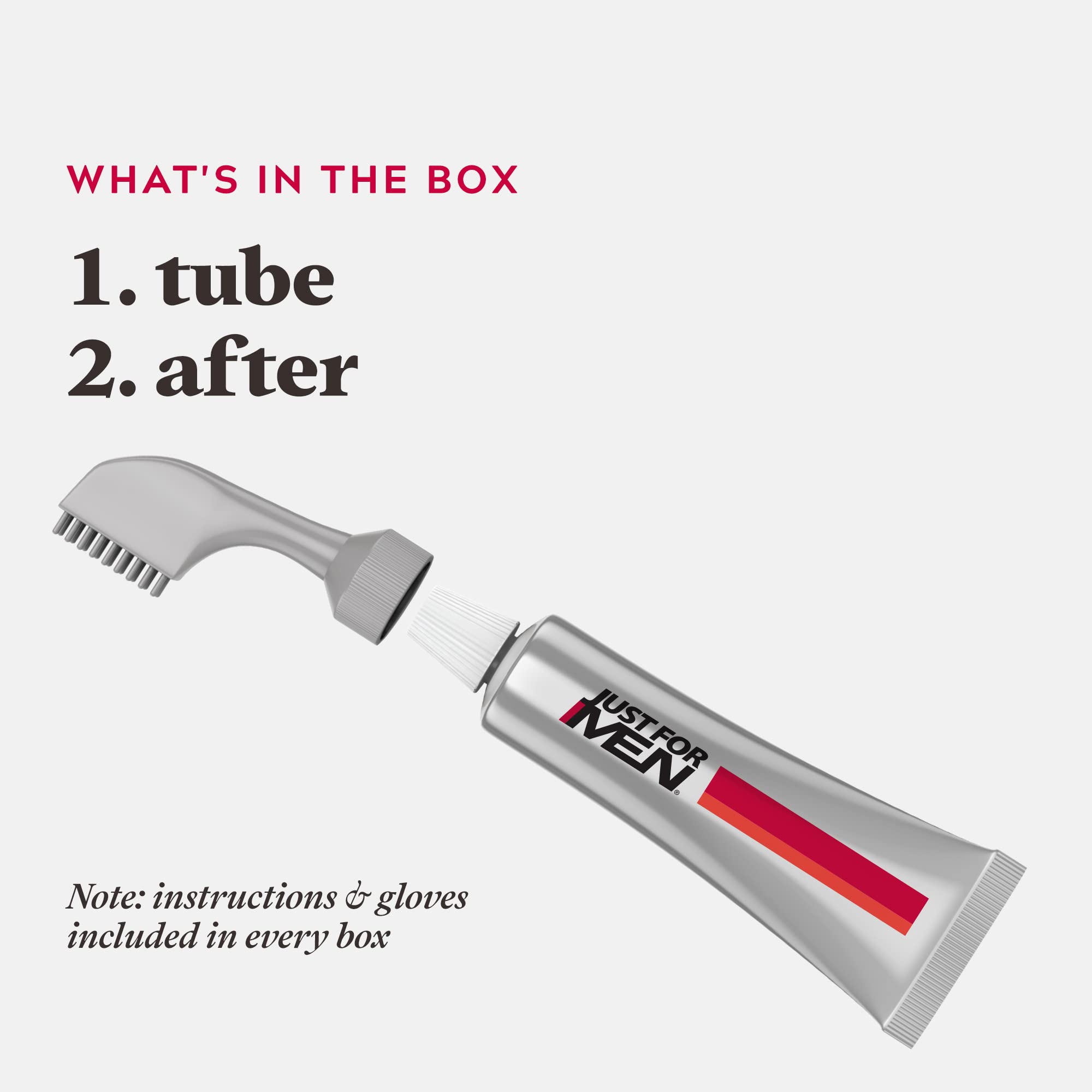 Just For Men Ultra Darkest Black Hair Colour Dye - Comb-In Applicator, Ammonia & Peroxide Free