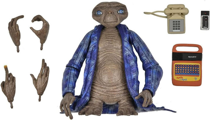 NECA Ultimate E.T. The Extra-Terrestrial - Telepathic E.T. Action Figure (55078)