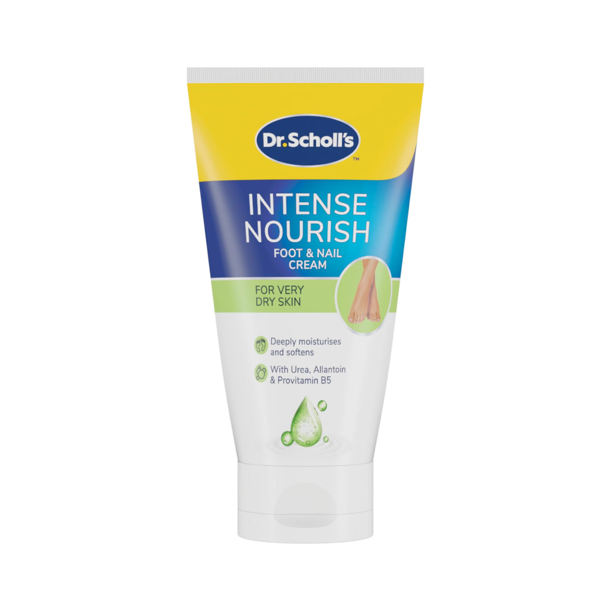 Dr. Scholl's ExpertCare Intense Nourish Foot Cream for Hard Skin - 150ml