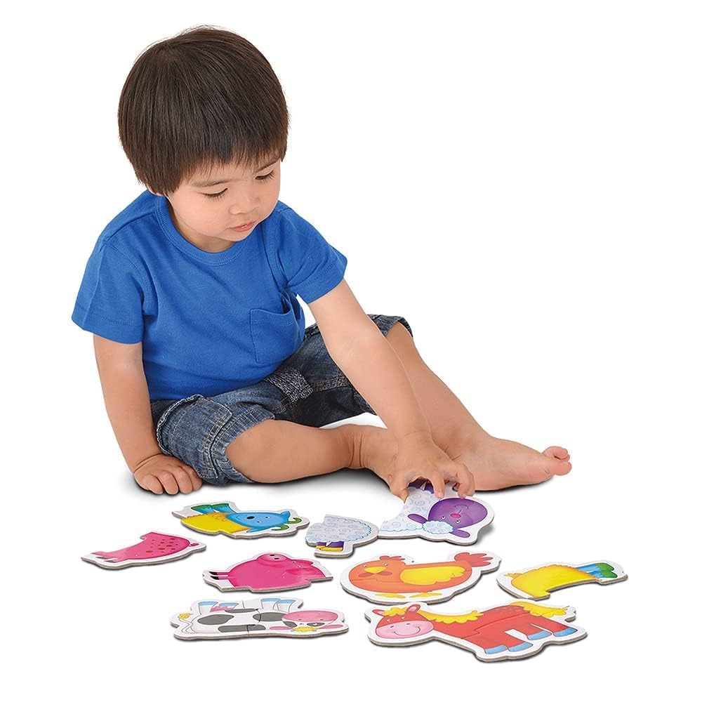 Galt Toys Baby Puzzles - Jungle Theme | 6 Shaped 2-Piece Puzzles for Ages 18 Months+ 4
