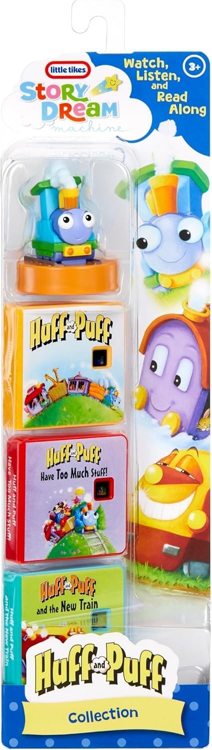 Little Tikes Huff and Puff Collection for Story Dream Machine - 3 Stories & 1 Character 4