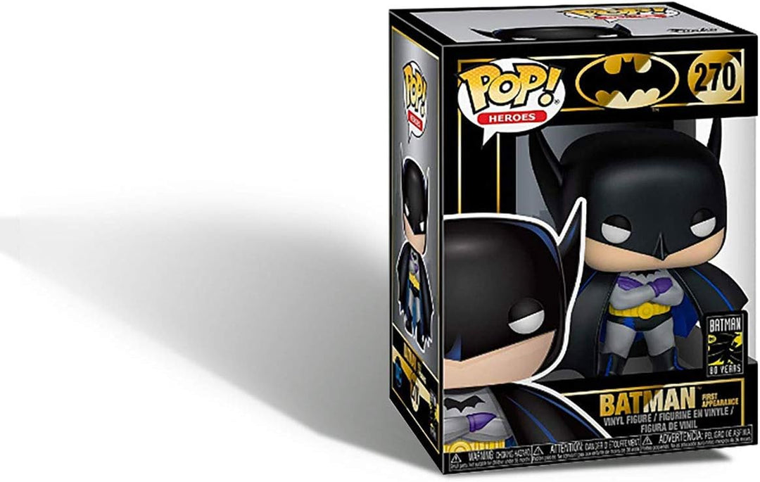 Funko Pop! Heroes Batman 80th Anniversary - Batman 1st Appearance Vinyl Figure (37214)