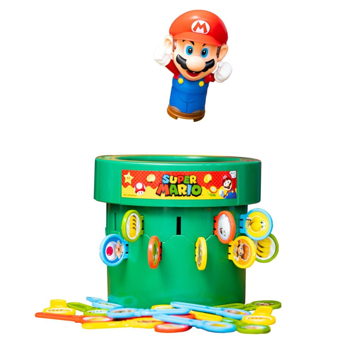 TOMY Pop Up Super Mario Family Board Game for Kids, 2-4 Players 10